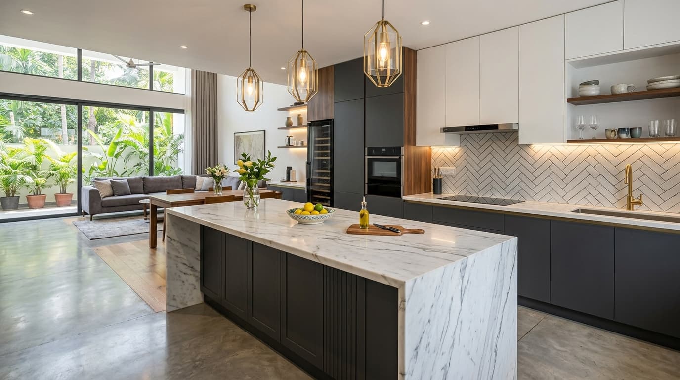 Island Kitchen Tour